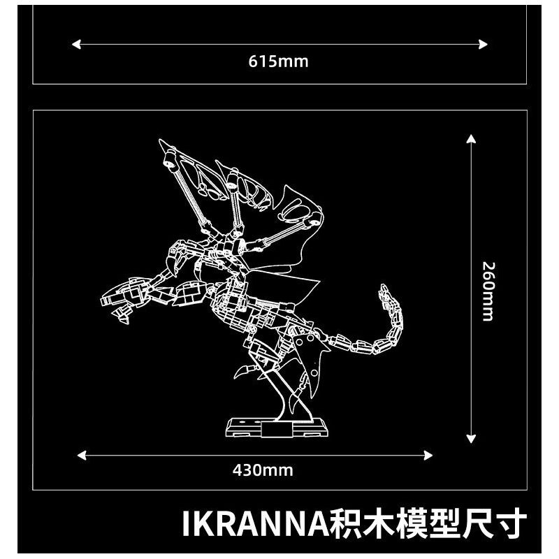 LY 76116 Dragon Ikranna Xếp hình lắp ráp ghép mô hình Hình đại diện: Ikaran