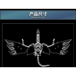 LY 76116 Dragon Ikranna Xếp hình lắp ráp ghép mô hình Hình đại diện: Ikaran