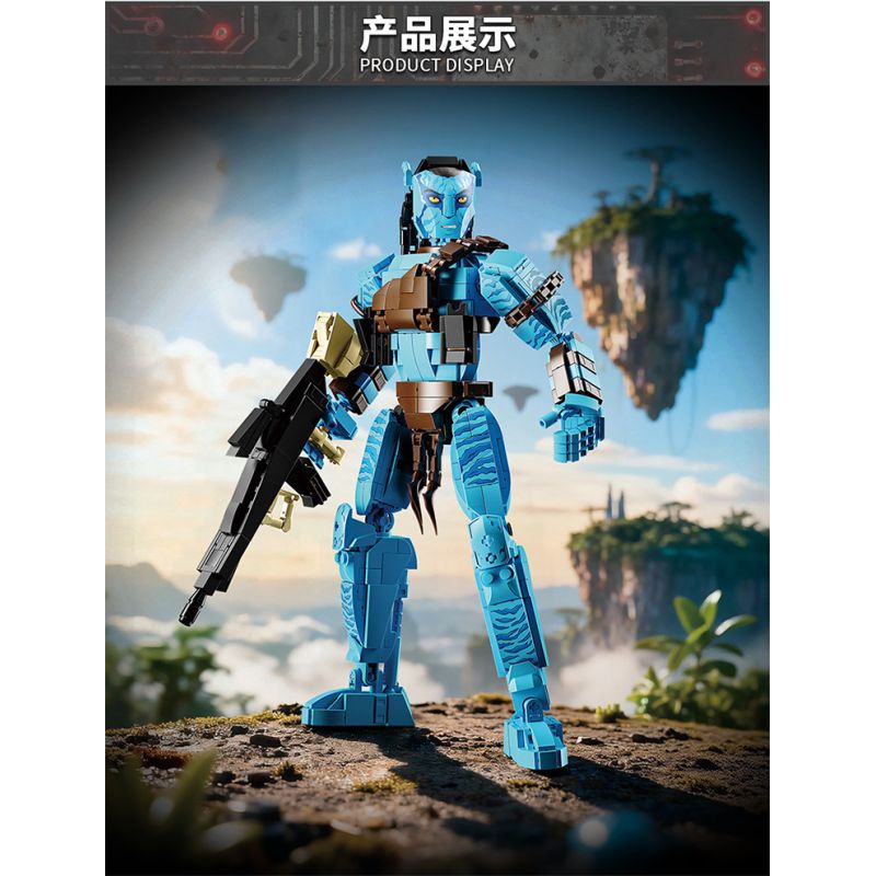 LY 76117 Afanda Jack Xếp hình lắp ráp ghép mô hình Hình đại diện: Jack