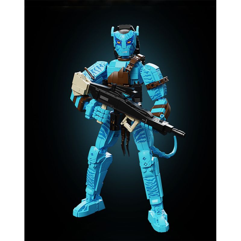 LY 76117 Afanda Jack Xếp hình lắp ráp ghép mô hình Hình đại diện: Jack