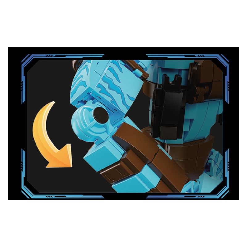 LY 76117 Afanda Jack Xếp hình lắp ráp ghép mô hình Hình đại diện: Jack