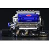 Takuki T1112 V8 Turbo Charged Xếp hình lắp ráp ghép mô hình Động cơ V8