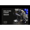 Takuki T1112 V8 Turbo Charged Xếp hình lắp ráp ghép mô hình Động cơ V8