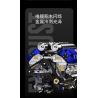 Takuki T1112 V8 Turbo Charged Xếp hình lắp ráp ghép mô hình Động cơ V8