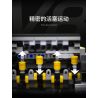 Takuki T1112 V8 Turbo Charged Xếp hình lắp ráp ghép mô hình Động cơ V8