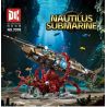 DK 7078 Nautilus Submarine Xếp hình lắp ráp ghép mô hình 鹦鹉RAGO