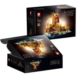 DK 7076 Scarlet Castle Xếp hình lắp ráp ghép mô hình Game of Thrones: The Red Keep The Scarlet Keep