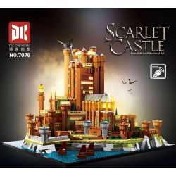 DK 7076 Scarlet Castle Xếp hình lắp ráp ghép mô hình Game of Thrones: The Red Keep The Scarlet Keep