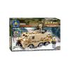 Kazi KY84026 84026 non  XE GIẢI CỨU BỌC THÉP bộ đồ chơi xếp lắp ráp ghép mô hình Field Army Chiến Trường 180 khối