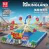 MouldKing 11028 Dolphin Spin Ride Xếp hình lắp ráp ghép mô hình Xứ sở mộng mơ: Cá heo vui nhộn