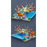 MouldKing 11028 Dolphin Spin Ride Xếp hình lắp ráp ghép mô hình Xứ sở mộng mơ: Cá heo vui nhộn