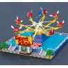 MouldKing 11028 Dolphin Spin Ride Xếp hình lắp ráp ghép mô hình Xứ sở mộng mơ: Cá heo vui nhộn