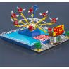 MouldKing 11028 Dolphin Spin Ride Xếp hình lắp ráp ghép mô hình Xứ sở mộng mơ: Cá heo vui nhộn