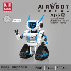 MouldKing 15089 MouldKing 15090 AI Robot Xếp hình lắp ráp ghép mô hình Robot thông minh AI Xiaoxing