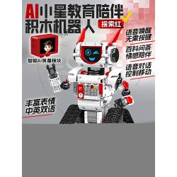 MouldKing 15089 MouldKing 15090 AI Robot Xếp hình lắp ráp ghép mô hình Robot thông minh AI Xiaoxing