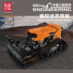 MouldKing 17086 Remote Control Reclaming Machine Xếp hình lắp ráp ghép mô hình Máy cải tạo đất điều khiển từ xa