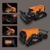 MouldKing 17086 Remote Control Reclaming Machine Xếp hình lắp ráp ghép mô hình Máy cải tạo đất điều khiển từ xa
