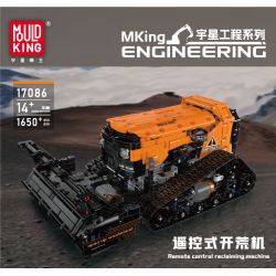 MouldKing 17086 Remote Control Reclaming Machine Xếp hình lắp ráp ghép mô hình Máy cải tạo đất điều khiển từ xa