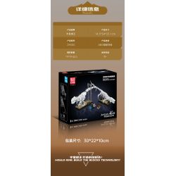 MouldKing 29005 Dino Fossils Mosasaurus & Velociraptor Xếp hình lắp ráp ghép mô hình Thế giới kỷ Jura: Hóa thạch Sorosaurus và Velociraptor