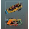 MouldKing 24080 Fishing Boat Trailer Xếp hình lắp ráp ghép mô hình Mini World: Xe kéo thuyền đánh cá