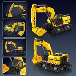 MouldKing 24089 Excavator Xếp hình lắp ráp ghép mô hình máy xúc