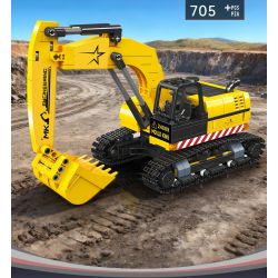 MouldKing 24089 Excavator Xếp hình lắp ráp ghép mô hình máy xúc