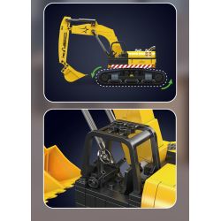 MouldKing 24089 Excavator Xếp hình lắp ráp ghép mô hình máy xúc