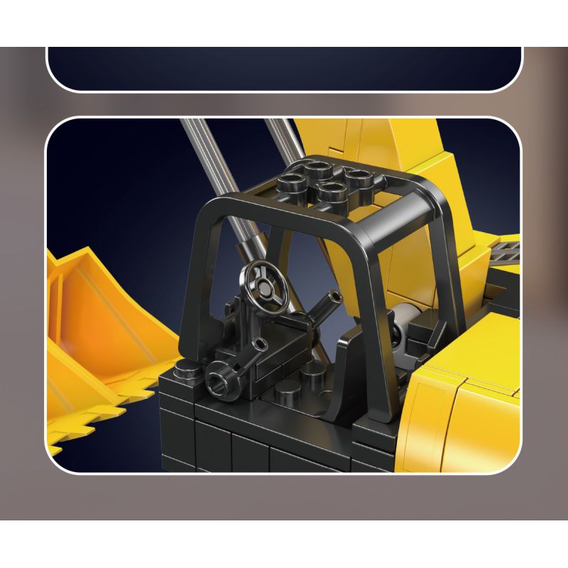 MouldKing 24089 Excavator Xếp hình lắp ráp ghép mô hình máy xúc