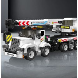 MouldKing 29092 Service Crane Truck Xếp hình lắp ráp ghép mô hình xe cẩu