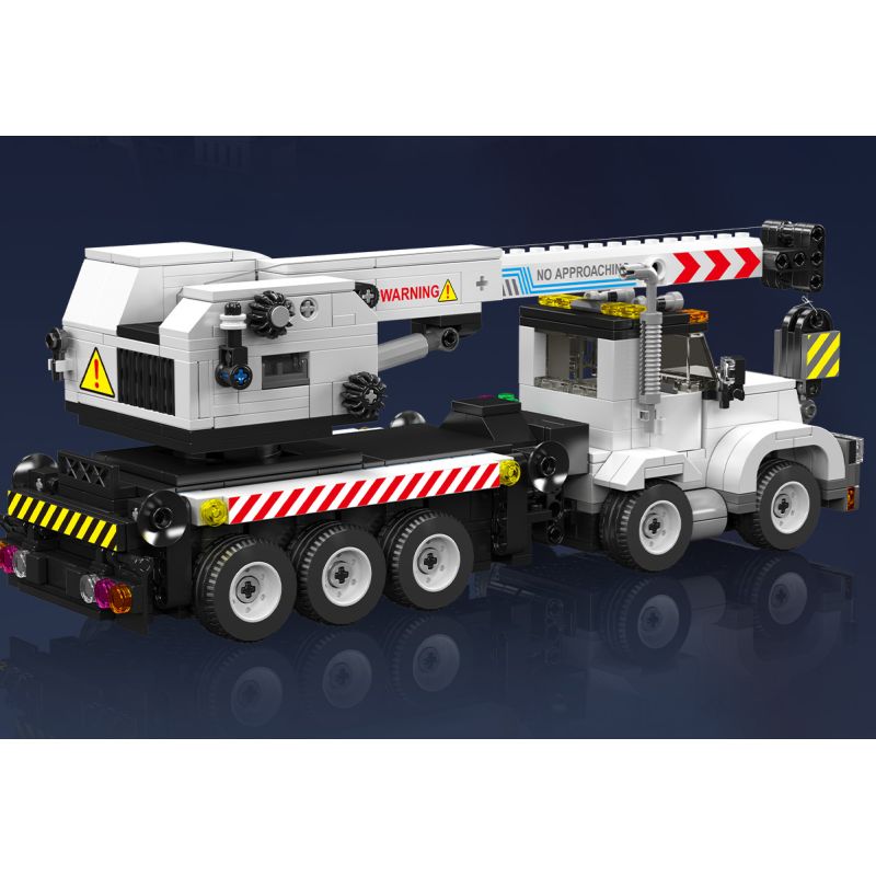 MouldKing 29092 Service Crane Truck Xếp hình lắp ráp ghép mô hình xe cẩu