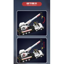 MouldKing 29092 Service Crane Truck Xếp hình lắp ráp ghép mô hình xe cẩu