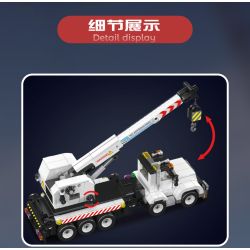 MouldKing 29092 Service Crane Truck Xếp hình lắp ráp ghép mô hình xe cẩu