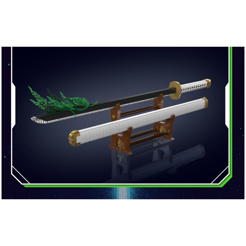 MouldKing 10258 Zoro's Katanas Xếp hình lắp ráp ghép mô hình Con dao của Sauron