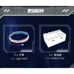 MouldKing 10258 Zoro's Katanas Xếp hình lắp ráp ghép mô hình Con dao của Sauron