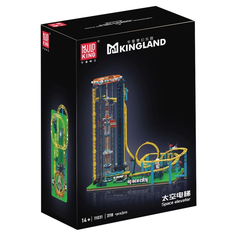 MouldKing 11031 Space Elevator Xếp hình lắp ráp ghép mô hình thang máy không gian