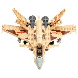 Kazi KY84021 84021 non  MÁY BAY TIÊM KÍCH SUKHOI SU-27 bộ đồ chơi xếp lắp ráp ghép mô hình Field Army Chiến Trường 339 khối