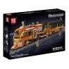 MouldKing 12046 Steampunk Train Xếp hình lắp ráp ghép mô hình tàu hơi nước