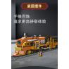MouldKing 12046 Steampunk Train Xếp hình lắp ráp ghép mô hình tàu hơi nước