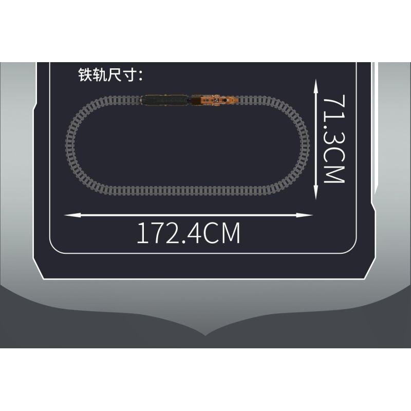 MouldKing 12046 Steampunk Train Xếp hình lắp ráp ghép mô hình tàu hơi nước