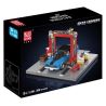 MouldKing 24086 Repair Garage & Challenger Muscle Car Xếp hình lắp ráp ghép mô hình Cửa hàng bảo trì & Xe cơ bắp Challenger