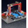 MouldKing 24086 Repair Garage & Challenger Muscle Car Xếp hình lắp ráp ghép mô hình Cửa hàng bảo trì & Xe cơ bắp Challenger