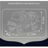 MouldKing 24102 Rescue Vehicle Xếp hình lắp ráp ghép mô hình Mini World: Xe cứu hộ