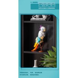 Pleyerid M38-P8095 Parrot Xếp hình lắp ráp ghép mô hình Con vẹt