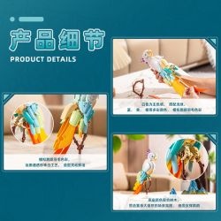 Pleyerid M38-P8095 Parrot Xếp hình lắp ráp ghép mô hình Con vẹt