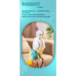 Pleyerid M38-P8095 Parrot Xếp hình lắp ráp ghép mô hình Con vẹt