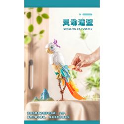 Pleyerid M38-P8095 Parrot Xếp hình lắp ráp ghép mô hình Con vẹt