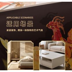 Pleyerid M38-P8165 Xếp hình lắp ráp ghép mô hình Hoa phượng nở