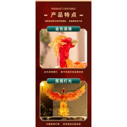 Pleyerid M38-P8165 Xếp hình lắp ráp ghép mô hình Hoa phượng nở