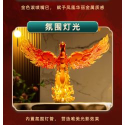 Pleyerid M38-P8165 Xếp hình lắp ráp ghép mô hình Hoa phượng nở