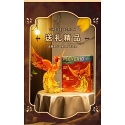 Pleyerid M38-P8165 Xếp hình lắp ráp ghép mô hình Hoa phượng nở